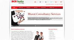 Desktop Screenshot of bcsindia.co.in